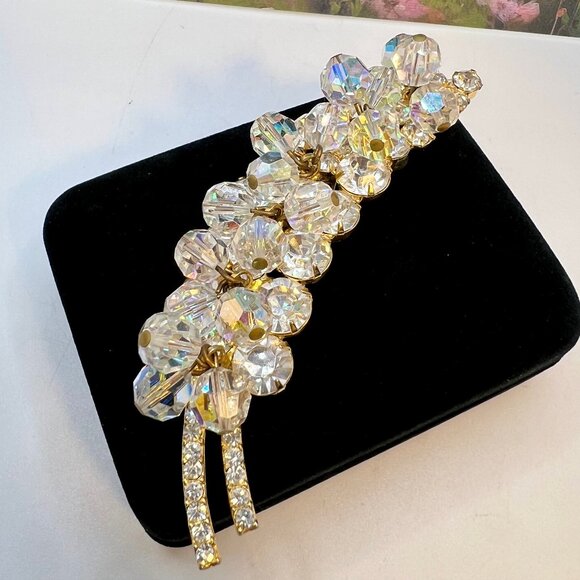 Juliana Jewelry - Juliana Aurora Borealis Cha Cha Brooch